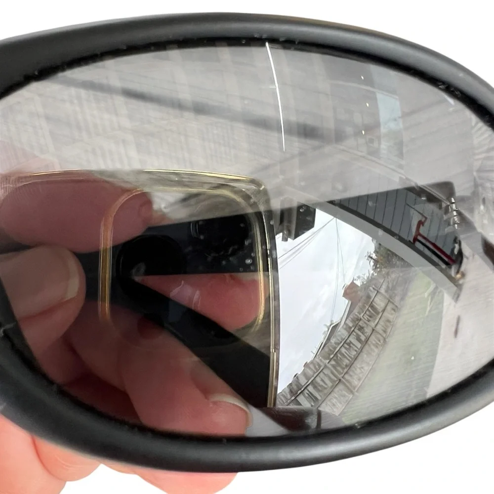 Von Zipper Backseat Sunglasses Y2K Style Matte Black Tinted Lenses READ - Picture 12 of 15